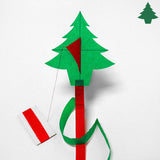 kite christmas tree colour