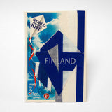 kite flag finland in bag