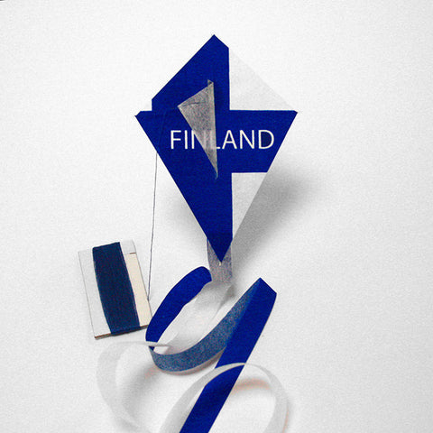 kite flag finland