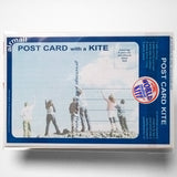 kite flag switzerland postcard back
