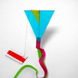 kite glide blue