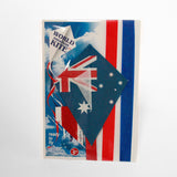 Kite with Australian flag printed on it in bag