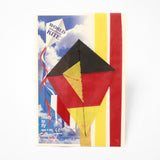 kite flag german in bag
