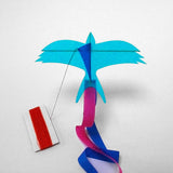 kite swallow blue