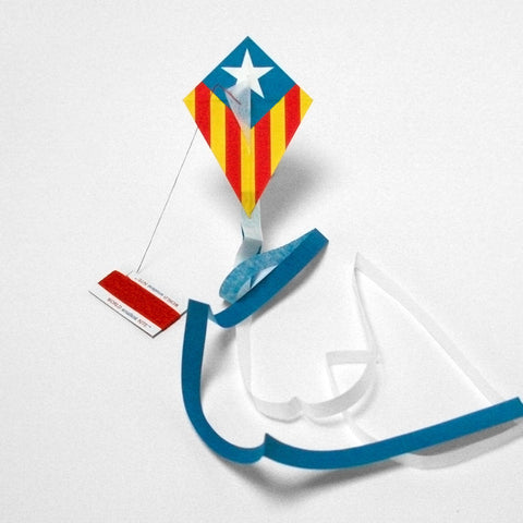 kite flag catalan